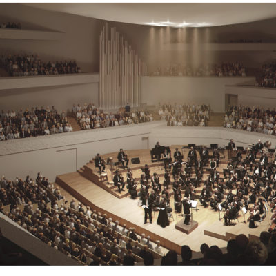 Des salles de concert modernes